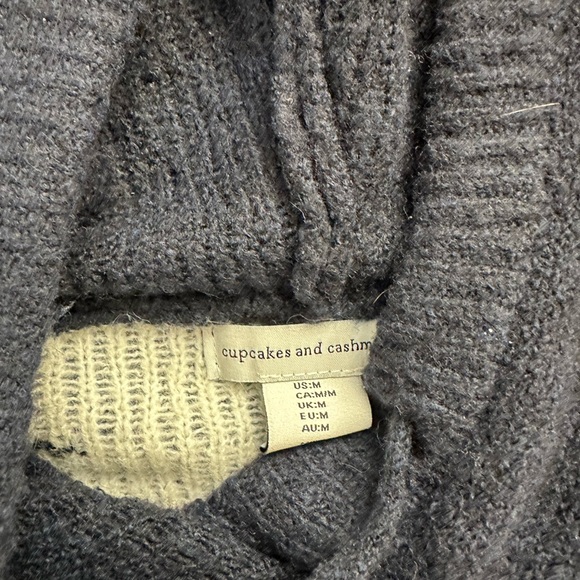 Cupcakes & Cashmere Ultra Soft Winter Themed Sweater Hoodie - Picture 3 of 3